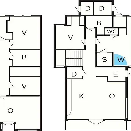 펜션 Five-bedroom In 1