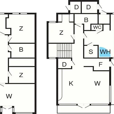 Ferienhaus Five-bedroom In 1